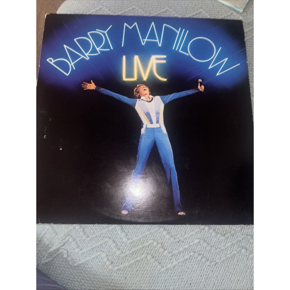 Barry Manilow Live - Vintage Vinyl 1977 Double LP Live 1976 NYC Recording